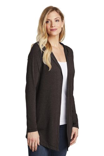 District Women's Perfect Tri Hooded Cardigan. DT156 image thumbnail