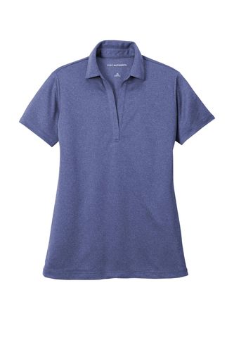 Port Authority Ladies Heathered Silk Touch Performance Polo. LK542 image thumbnail