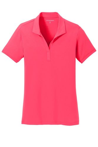 Port Authority Ladies Cotton Touch Performance Polo. L568 image thumbnail Port Authority Ladies Cotton Touch Performance Polo. L568 image thumbnail