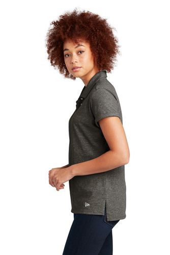 New Era Ladies Slub Twist Polo LNEA301 image thumbnail New Era Ladies Slub Twist Polo LNEA301 image thumbnail