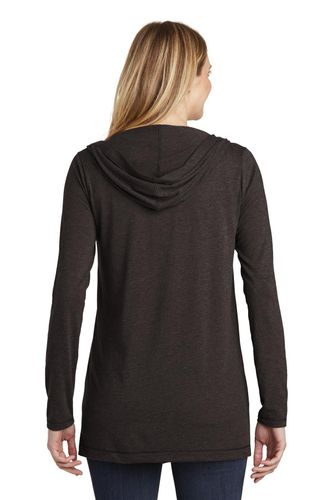 District Women's Perfect Tri Hooded Cardigan. DT156 image thumbnail