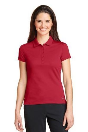 Nike Ladies Dri-FIT Solid Icon Pique Modern Fit Polo. 746100 image thumbnail Nike Ladies Dri-FIT Solid Icon Pique Modern Fit Polo. 746100 image thumbnail