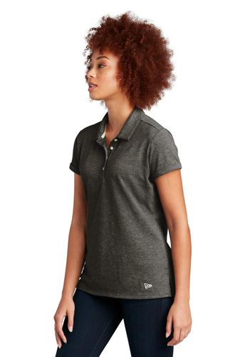 New Era Ladies Slub Twist Polo LNEA301 image thumbnail New Era Ladies Slub Twist Polo LNEA301 image thumbnail