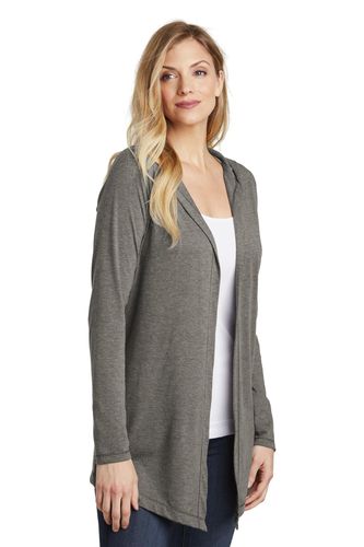 District Women's Perfect Tri Hooded Cardigan. DT156 image thumbnail