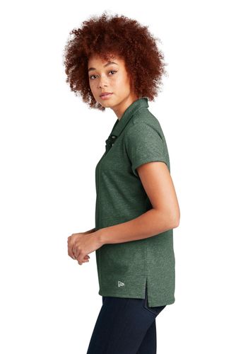 New Era Ladies Slub Twist Polo LNEA301 image thumbnail New Era Ladies Slub Twist Polo LNEA301 image thumbnail