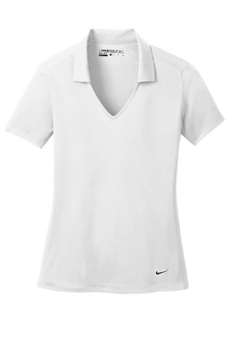 Nike Ladies Dri-FIT Vertical Mesh Polo. 637165 image thumbnail