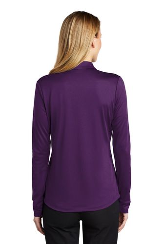 Port Authority Ladies Silk Touch Performance Long Sleeve Polo. L540LS image thumbnail