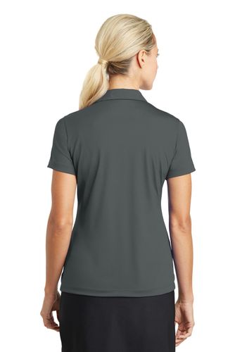 Nike Ladies Dri-FIT Vertical Mesh Polo. 637165 image thumbnail