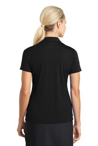 Nike Ladies Dri-FIT Vertical Mesh Polo. 637165 image thumbnail