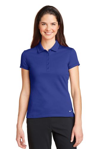 Nike Ladies Dri-FIT Solid Icon Pique Modern Fit Polo. 746100 image thumbnail Nike Ladies Dri-FIT Solid Icon Pique Modern Fit Polo. 746100 image thumbnail
