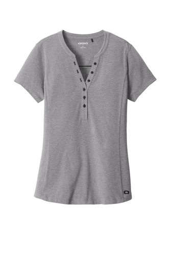 OGIO Ladies Tread Henley. LOG136 image thumbnail OGIO Ladies Tread Henley. LOG136 image thumbnail