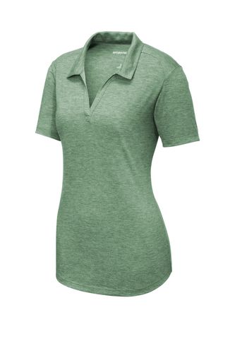 Sport-Tek Ladies PosiCharge Tri-Blend Wicking Polo. LST405 image thumbnail Sport-Tek Ladies PosiCharge Tri-Blend Wicking Polo. LST405 image thumbnail