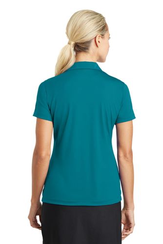 Nike Ladies Dri-FIT Vertical Mesh Polo. 637165 image thumbnail