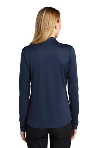 Port Authority Ladies Silk Touch Performance Long Sleeve Polo. L540LS image thumbnail