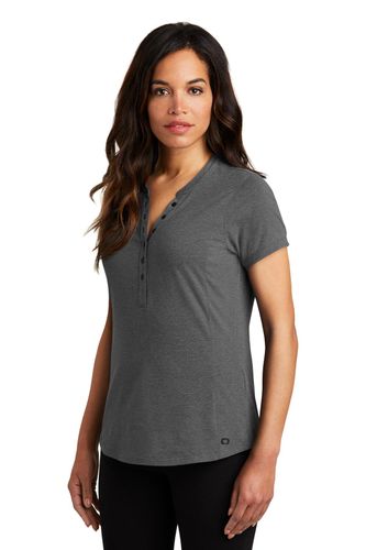 OGIO Ladies Tread Henley. LOG136 image thumbnail OGIO Ladies Tread Henley. LOG136 image thumbnail