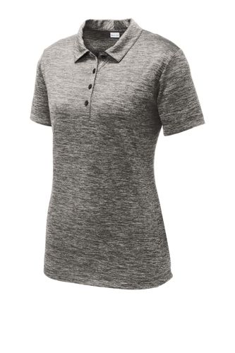 Sport-Tek Ladies PosiCharge Electric Heather Polo. LST590 image thumbnail