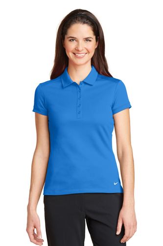 Nike Ladies Dri-FIT Solid Icon Pique Modern Fit Polo. 746100 image thumbnail Nike Ladies Dri-FIT Solid Icon Pique Modern Fit Polo. 746100 image thumbnail