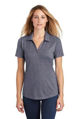 Sport-Tek Ladies PosiCharge Tri-Blend Wicking Polo. LST405 image thumbnail Sport-Tek Ladies PosiCharge Tri-Blend Wicking Polo. LST405 image thumbnail