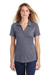 Image of Sport-Tek Ladies PosiCharge Tri-Blend Wicking Polo. LST405