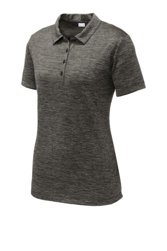 Sport-Tek Ladies PosiCharge Electric Heather Polo. LST590 image thumbnail