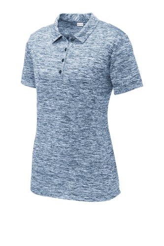 Sport-Tek Ladies PosiCharge Electric Heather Polo. LST590 image thumbnail
