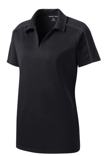 Sport-Tek Ladies Micropique Sport-Wick Piped Polo. LST653 image thumbnail Sport-Tek Ladies Micropique Sport-Wick Piped Polo. LST653 image thumbnail