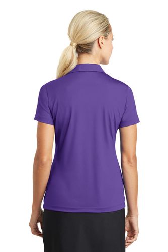 Nike Ladies Dri-FIT Vertical Mesh Polo. 637165 image thumbnail