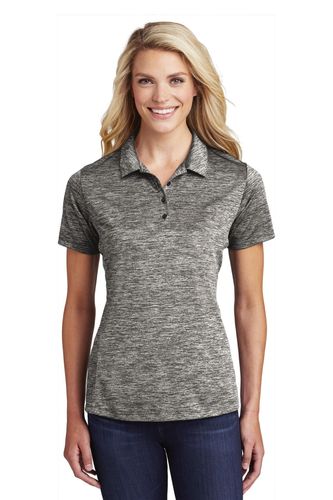 Sport-Tek Ladies PosiCharge Electric Heather Polo. LST590 image thumbnail