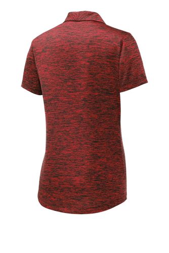 Sport-Tek Ladies PosiCharge Electric Heather Polo. LST590 image thumbnail