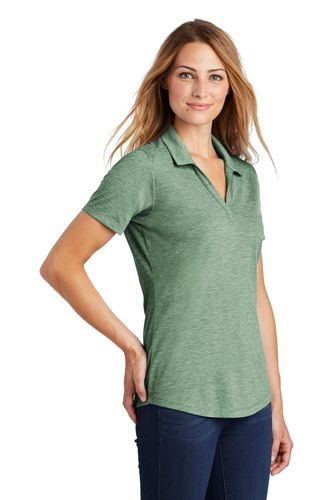 Sport-Tek Ladies PosiCharge Tri-Blend Wicking Polo. LST405 image thumbnail Sport-Tek Ladies PosiCharge Tri-Blend Wicking Polo. LST405 image thumbnail