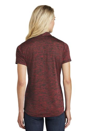 Sport-Tek Ladies PosiCharge Electric Heather Polo. LST590 image thumbnail