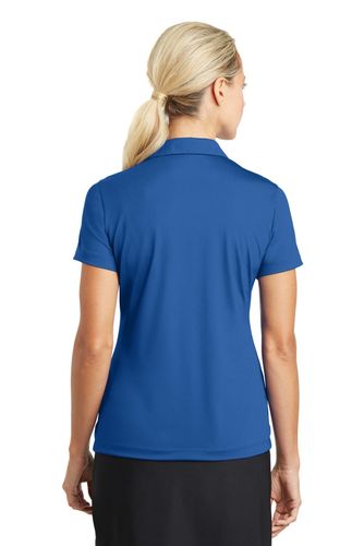 Nike Ladies Dri-FIT Vertical Mesh Polo. 637165 image thumbnail