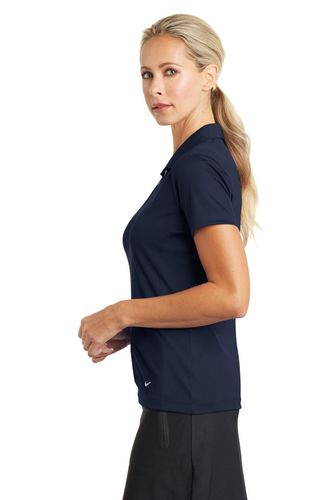 Nike Ladies Dri-FIT Vertical Mesh Polo. 637165 image thumbnail