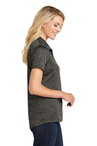 Sport-Tek Ladies PosiCharge Electric Heather Polo. LST590 image thumbnail