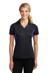 Image of Sport-Tek Ladies Side Blocked Micropique Sport-Wick Polo. LST655