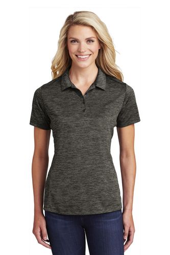 Sport-Tek Ladies PosiCharge Electric Heather Polo. LST590 image thumbnail
