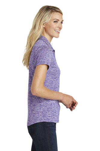 Sport-Tek Ladies PosiCharge Electric Heather Polo. LST590 image thumbnail