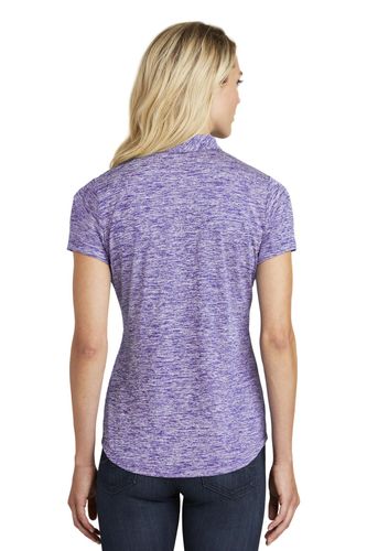 Sport-Tek Ladies PosiCharge Electric Heather Polo. LST590 image thumbnail