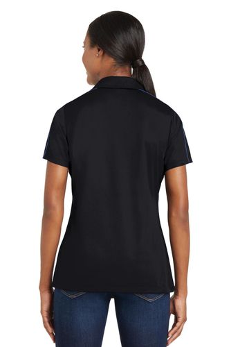 Sport-Tek Ladies Micropique Sport-Wick Piped Polo. LST653 image thumbnail Sport-Tek Ladies Micropique Sport-Wick Piped Polo. LST653 image thumbnail