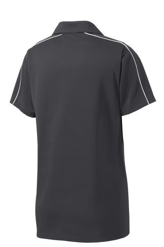 Sport-Tek Ladies Micropique Sport-Wick Piped Polo. LST653 image thumbnail Sport-Tek Ladies Micropique Sport-Wick Piped Polo. LST653 image thumbnail