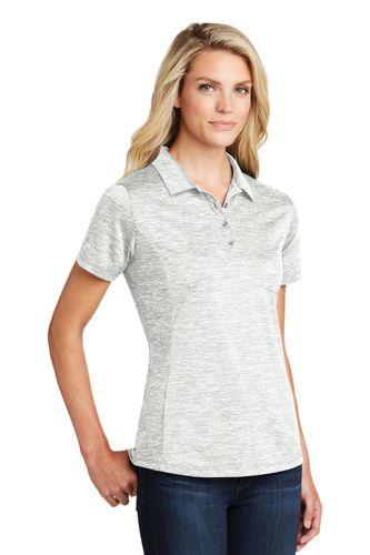 Sport-Tek Ladies PosiCharge Electric Heather Polo. LST590 image thumbnail