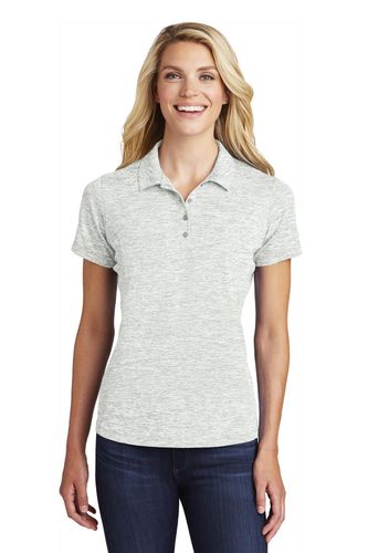 Sport-Tek Ladies PosiCharge Electric Heather Polo. LST590 image thumbnail