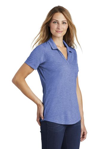 Sport-Tek Ladies PosiCharge Tri-Blend Wicking Polo. LST405 image thumbnail Sport-Tek Ladies PosiCharge Tri-Blend Wicking Polo. LST405 image thumbnail