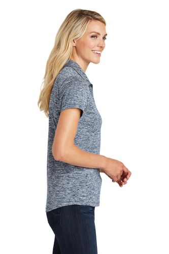 Sport-Tek Ladies PosiCharge Electric Heather Polo. LST590 image thumbnail