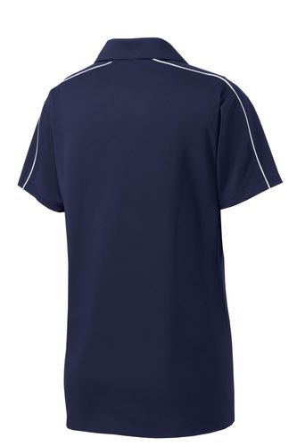 Sport-Tek Ladies Micropique Sport-Wick Piped Polo. LST653 image thumbnail Sport-Tek Ladies Micropique Sport-Wick Piped Polo. LST653 image thumbnail