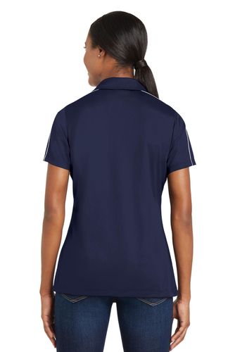 Sport-Tek Ladies Micropique Sport-Wick Piped Polo. LST653 image thumbnail Sport-Tek Ladies Micropique Sport-Wick Piped Polo. LST653 image thumbnail