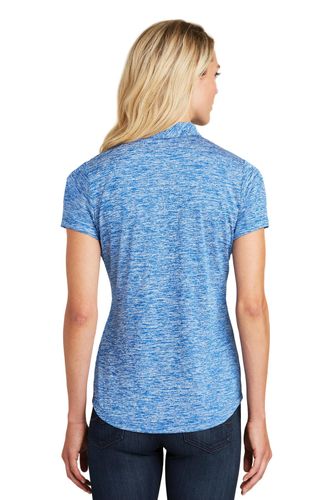 Sport-Tek Ladies PosiCharge Electric Heather Polo. LST590 image thumbnail