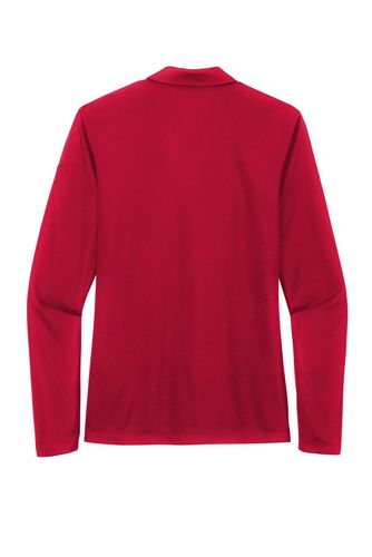 Nike Ladies Dri-FIT Micro Pique 2.0 Long Sleeve Polo NKDC2105 image thumbnail