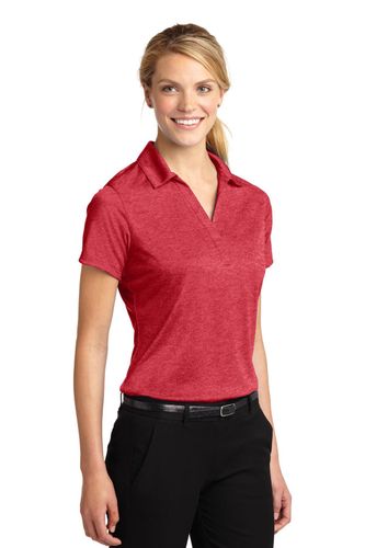 Sport-Tek Ladies Heather Contender Polo. LST660 image thumbnail