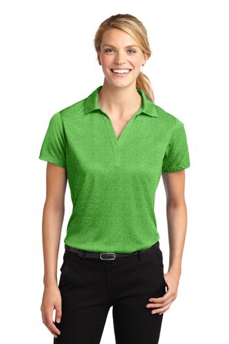 Sport-Tek Ladies Heather Contender Polo. LST660 image thumbnail